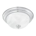 Elk Home Ceiling Essentials 16'' Wide 3-Light Flush Mount, Brushed Nickel SL869378